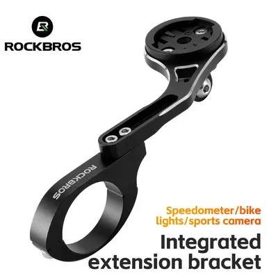 ROCKBROS Fahrrad Computer Licht Halterung Verlängerung Halterung Fahrrad Unterstützung Gopro Halter Für Bryton IGS Garmin Computer Fahrrad Halter