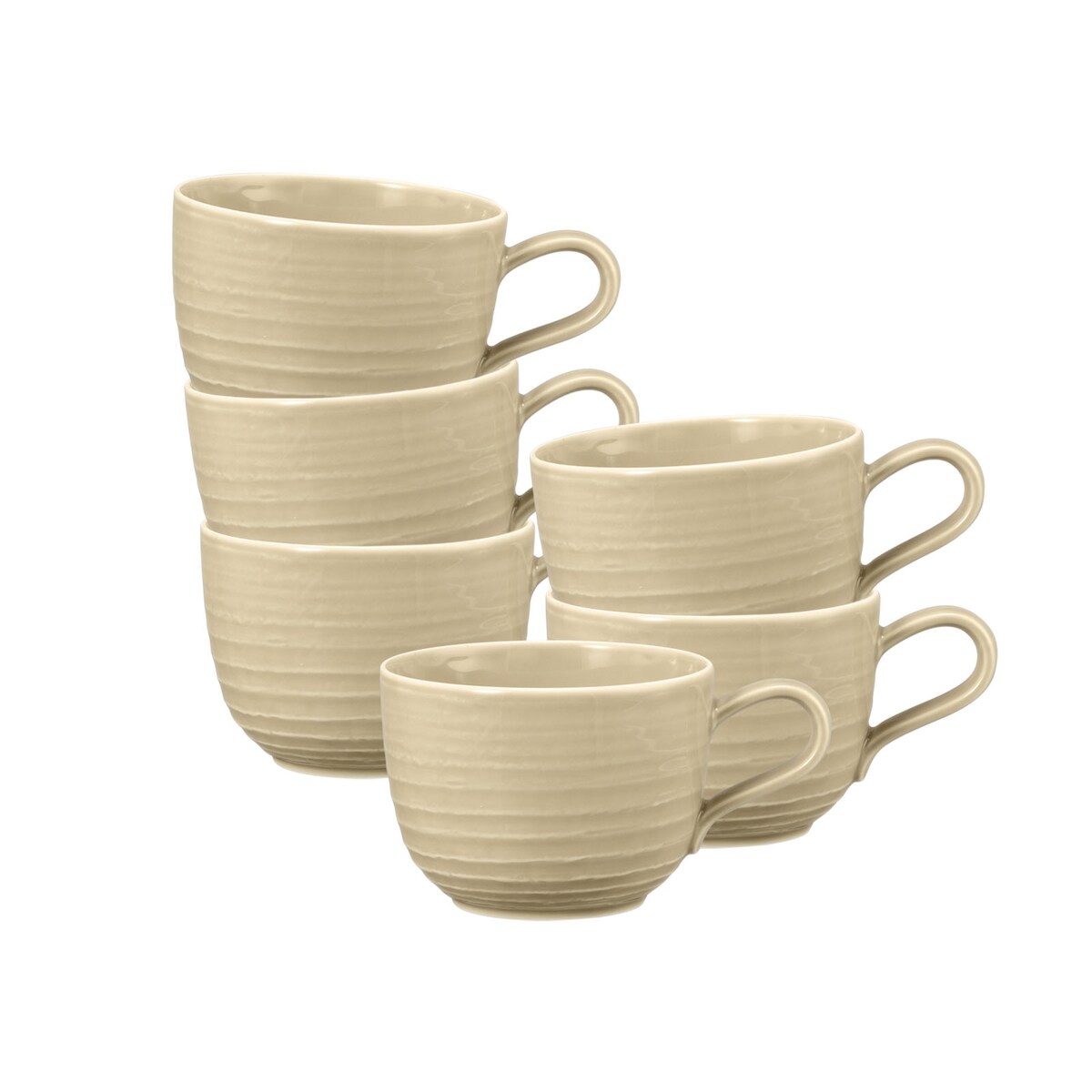 Seltmann Weiden Terra Kaffeetasse 260 ml sandbeige 6er Set Image