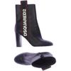 Dsquared2 Damen Stiefelette, Gr. 38, schwarz, Leder