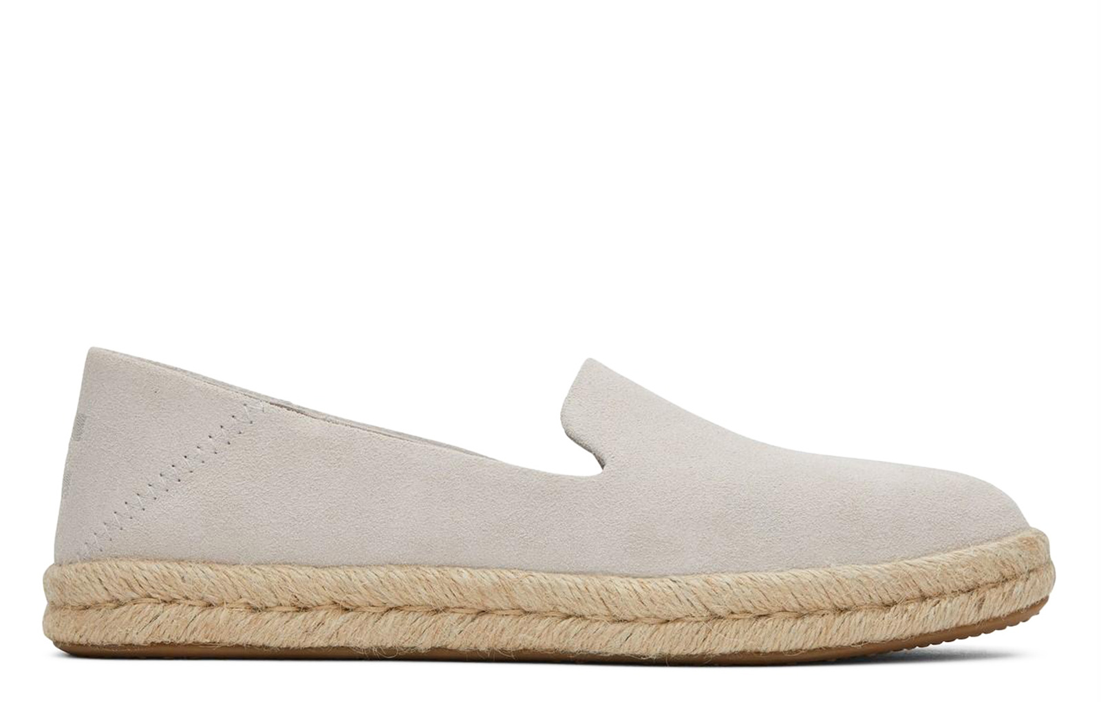 Toms Santiago Suede Womens Shoes - Grey - Size UK 5 | Toms Sale | Discount Designer Brands