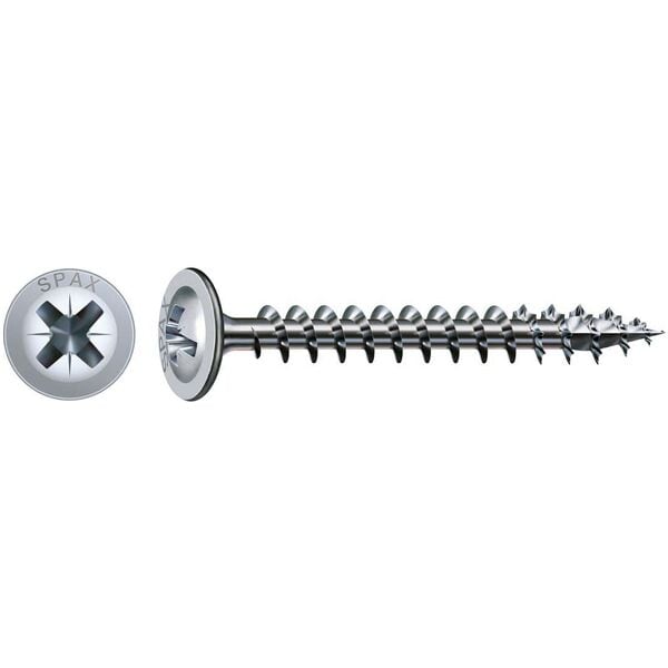 SPAX Universalschrauben Z2 Rückwandkopf WIROX 4 x 13 mm 3000 Stück Image