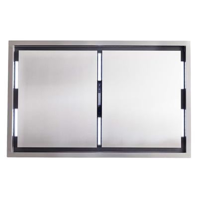 Ceiling Flush Range Hood in 42 inches wide, 1200 CFM, Stainless Steel Finish| Proline Flush Mount / Default Title