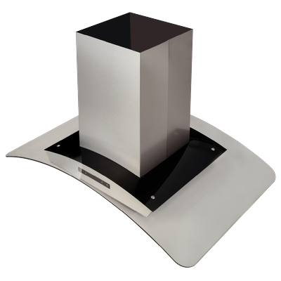 PLSI 543 Island Range Hood - 550 CFM | Stainless Steel | Elite Ventilation | Elite Dream Home / 36 inches wide