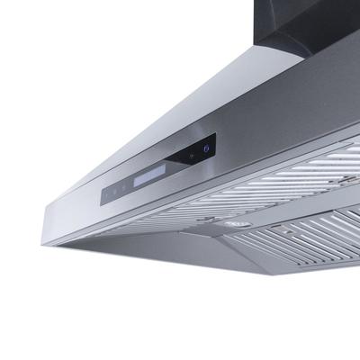 PLSW ProS Wall Mount Range Hood - 550/1200 CFM | Stainless Steel | New 2025 Design | Elite Dream Home Series / 48 inches wide