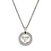 Celesta - Halskette 925/- Sterling Silber Zirkonia weiß Charms & Kettenanhänger 1 ct Weiss Damen (50.99 € / 1 ct)