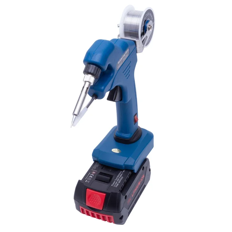 Tragbare Li-Ionen-Schweißpistole für Bosch 18 V Li-Ionen-Akku, Ast-Heizung, kabellose DIY-Reparatur, Keramik-Lötpistole Image