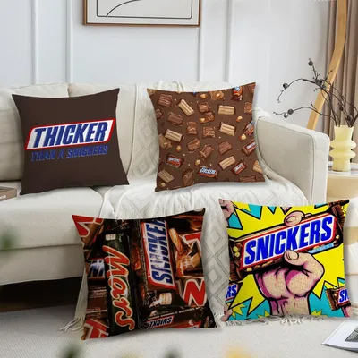 Hot Chocolate Bar Marke S-SnickerS Kissenbezug Sofa Nachttisch Schlafzimmer Rückenlehne Wohnzimmer Image