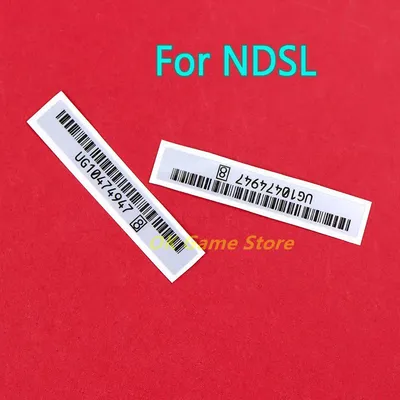 30 stücke Zurück Aufkleber Label Barcode Für NDSL Seriennummer Bar Code Für 3DS 3DSXL NEUE 3DSXL Image