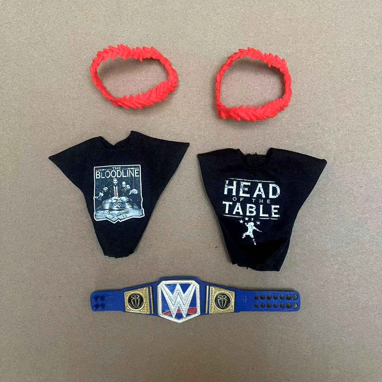 WWE Wrestling Wrestler Roman Hulk Hogan Zubehör Spielzeug Teil Figuren Sammlung Modell Geschenk für Puppe