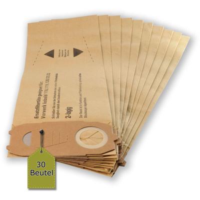 30 Staubsaugerbeutel Staubbeutel passt für Vorwerk Kobold vk 118 119 120 121 122 Image