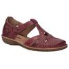 Klettschuh JOSEF SEIBEL "ROSALIE 29", Damen, Gr. 39, lila (orchidee), Leder, used, klassisch, Schuhe, Spangenschuh, Sandale, Komfortschuh mit modischer T-Spange