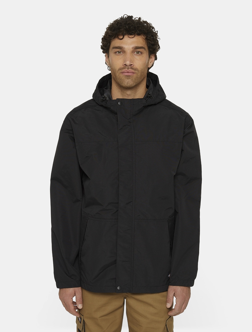 Arbeitsjacke DICKIES "Dickies Workwear Jacken WATERPROOF RAIN JACKET", Herren, Gr. XL, schwarz, Obermaterial: 100% Polyester, Jacken Image
