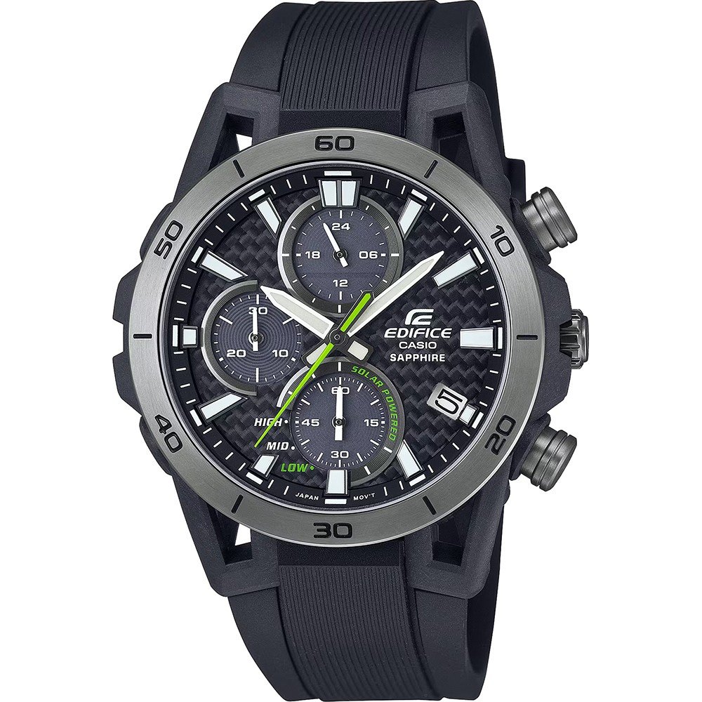 Casio Edifice Mens Black Watch EFS-S640PB-1AVUEF - One Size | Casio Sale | Discount Designer Brands