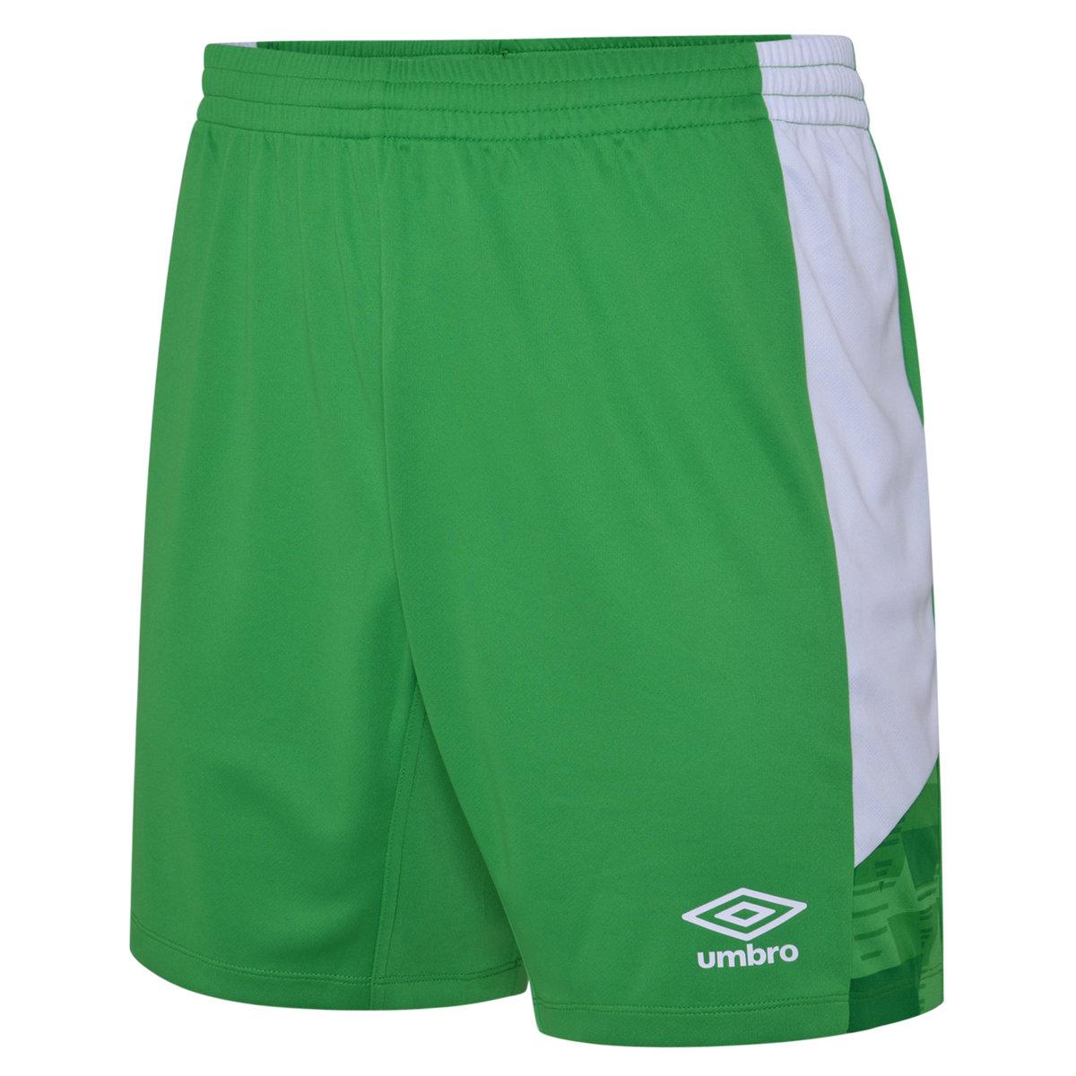 Umbro - "Vier" Shorts für Kinder (Smaragd/Weiß) Image