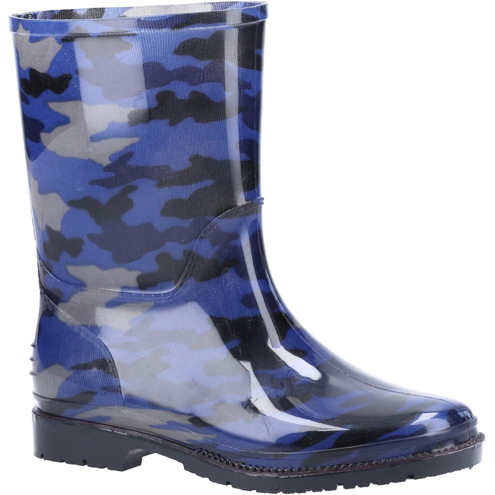 Cotswold Childrens/Kids PVC Gummistiefel (Marine) Image