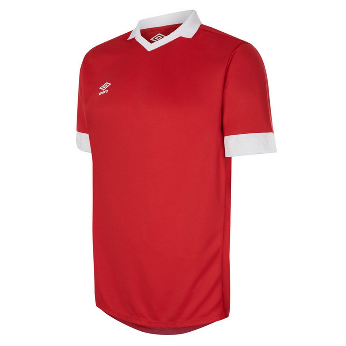 Umbro - "Tempest" Trikot für Kinder kurzärmlig (Zinnoberrot/Weiß) Image