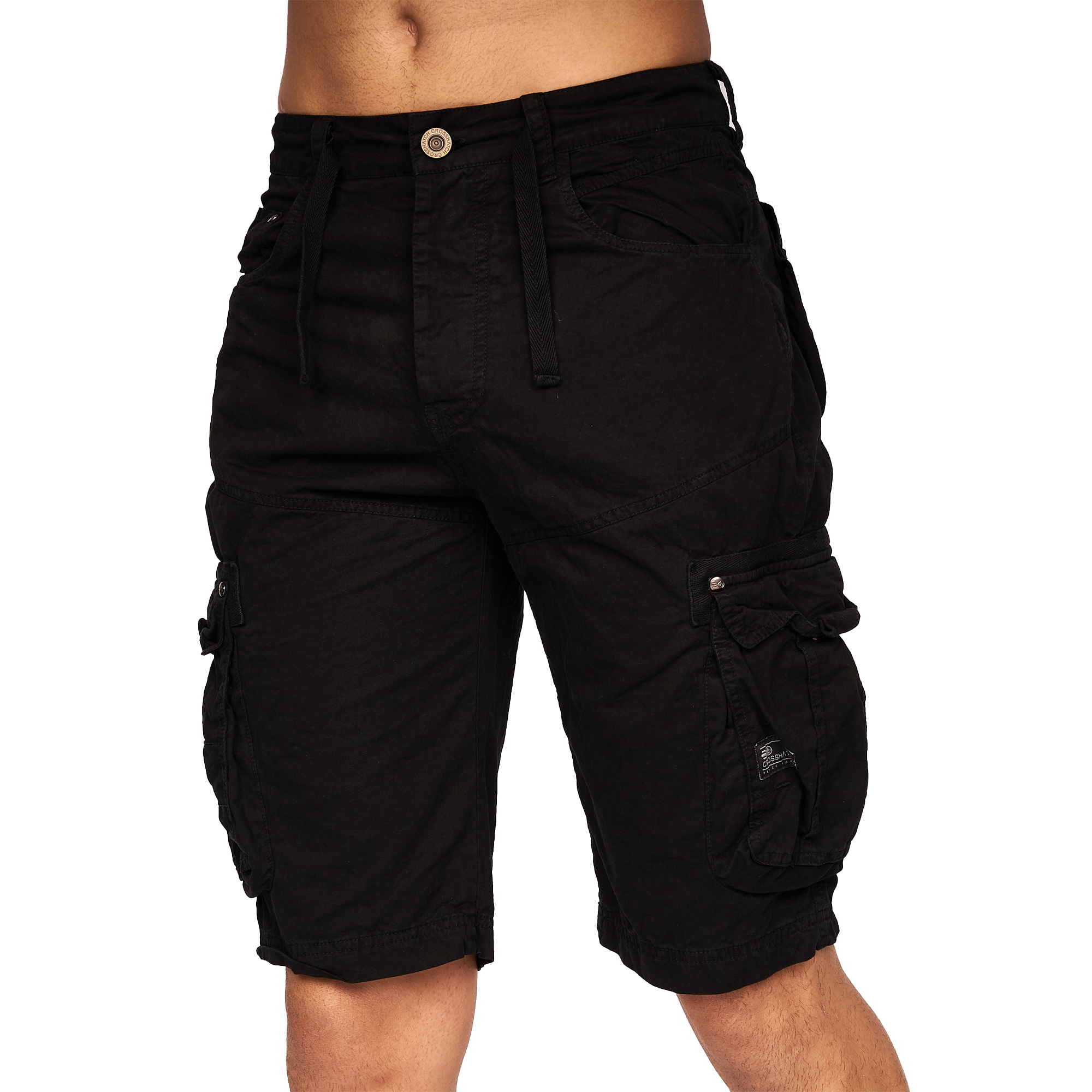Crosshatch - "Chaseforth" Shorts für Herren (Schwarz) Image