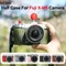 Camera Case for Fujifilm X-M5 Camera Half Case Base Cover Protector Strap Storage Bag Retro Leather