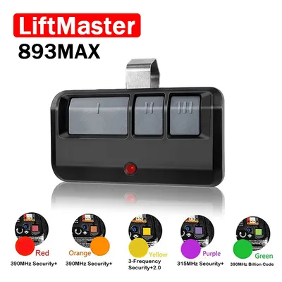 Newest Liftmaster 893MAX Garage Door Remote Control Compatible With 893LM 971LM 891LM 973LM 371LM