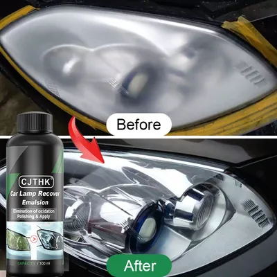 Car Headlight Restoration Polishing Kits Headlamp Scratch Remover Repair Cleaning Paste Remove