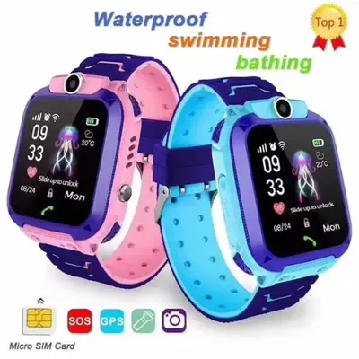 4G Kids Smart Watch, Kids Mini Phone with Call, SOS, Camera, 3 Styles Cartoon Watch, Girl Boy