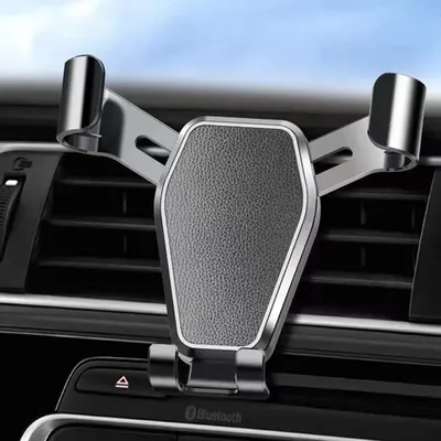 C5 Gravity Car Holder For Phone Air Vent Clip Mount Mobile Stand Smartphone GPS Support For iPhone