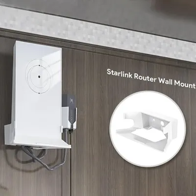 for StarLink Wall Mount Stand Router Protection Rack For Star Link Internet Kit Brackets Holder for