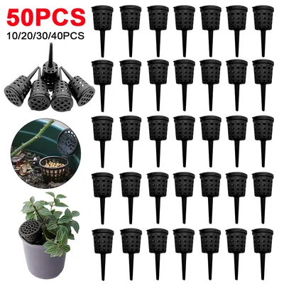 10-50PCS Fertilizer Basket with Lid Fertilizer Box Case Easily Carrying Part Bonsai Fertilizer
