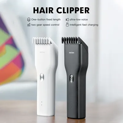ENCHEN Boost Electric Hair Clipper Professional Cordless Fast Type-C Charging Ceramic Haircut
