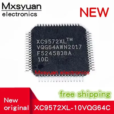 10PCS/LOT XC9572XL-10VQG64C XC9572XL-VQG64 XC9572XL-10VQ64C XC9572XL 10VQG64C TQFP64 New original