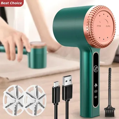 Lint Remover For Clothing Rechargeable Hair Ball Trimmer Fuzz Pellets Clothes Sweater Fabric Shaver