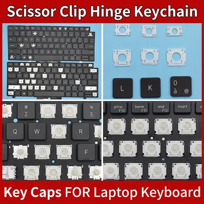 Replacement Keycaps Scissor Clip Hinge For DELL Latitude 7420 7430 5430 5420 5421 5431 7520 P137G