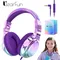 Kids Headphones Wired 3.5mm Jack Stylish Foldable Children's Gaming Headset With Mic For iPhone Computer Tablet PC Girls Gifts