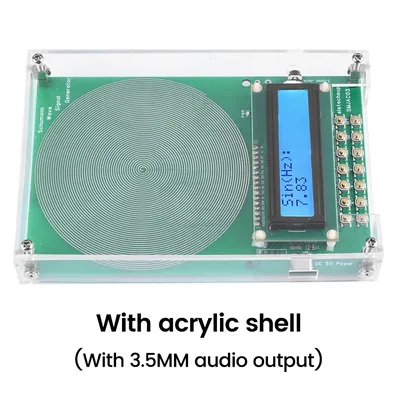 Adjustable 0.01Hz-100000Hz 7.83Hz Schumann Wave Pulse Generator Ultra-low Frequency Audio Resonator