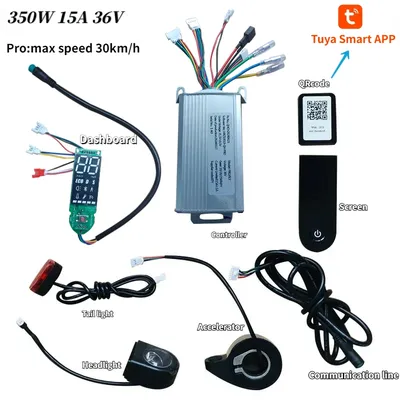 36V 350W 15A Scooter Controller Motherboard Bluetooth with Tuya Smart for FOSTON X-Play DIGMA 8.5