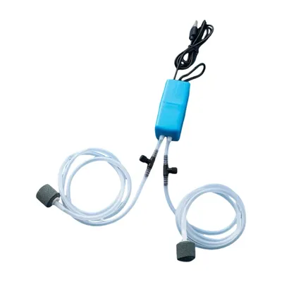 Portable Mini Small Oxygenator USB Small Oxygenator Fish Tank Silent Air Compressor Aerator Portable