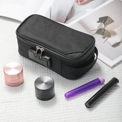 FIREDOG Smell Proof Bag Large-capacity With Lock Activated Carbon Deodorant Bag Portable Pipe Bag