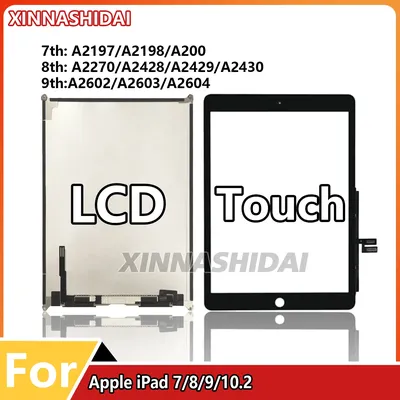 AAA+ LCD + Touch Screen For iPad 10.2 2019 Ipad 7 Gen A2197 A2198 A2200 Ipad 8 2020 A2270 A2430