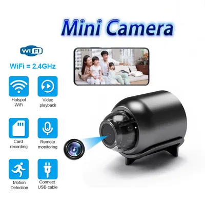 WiFi Webcam 1080P HD Indoor Security IP Camera IR Night-vision Video Recorder Anti-theft Remote