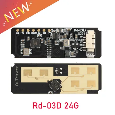 Rd-03D 24G Multi-Target Human Motion Trajectory Localization and Tracking Radar Module On-Board PCB