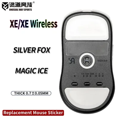 UnusualWaySports Mouse Skates Feet VAXEE XE Wireless Cambered Surface PTFE Anti Collapse Magic Ice