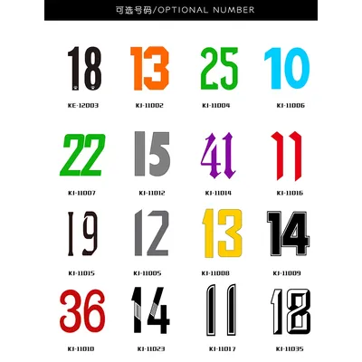 Printing name or number