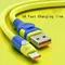 6A Fast Charging USB C Cable Liquid Soft Silicone Data Cord For Samsung Huawei Xiaomi 1M 1.5M 2M Mobile Phone Charger Wire