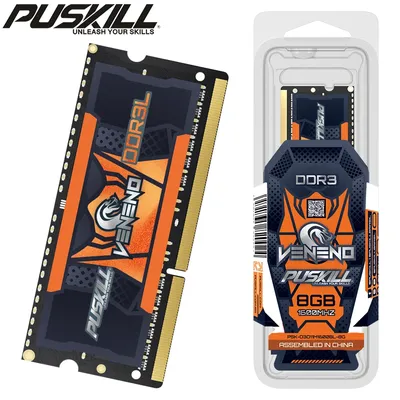 PUSKILL Factory Wholesale Sodimm DDR3 DDR3L 4GB 8GB 1333 1600MHZ for Laptop Memoria Ram