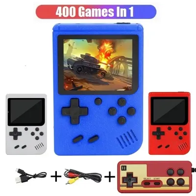 Retro Portable Mini Handheld Video Game Console 8-Bit 3.0 Inch Color LCD Kids Color Game Player