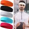 Women Men Headband Sports Yoga Fitness Stretch Sweatband Hair Band Elasticity Towel Headband Headwear Absorb Sweat Head Band