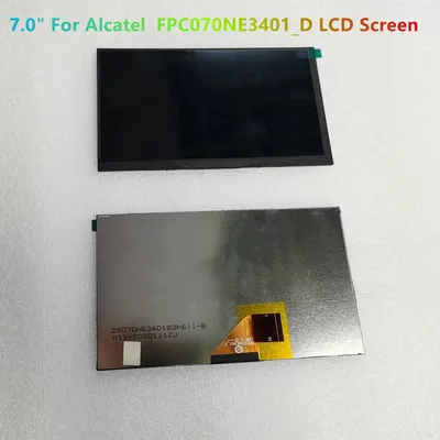 New Original 7.0" LCD For Alcatel Tab 1T 8068 8067 9009G 3G Alcatel Pixi Kid 1T 8068 FPC070NE3401_D