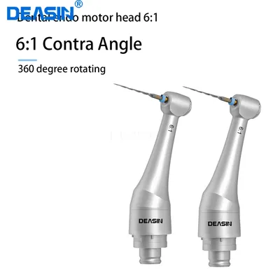 6:1 Super Mini Contra Angle Head for Endo Motor Dental Reciprocating Endomotor Head Endodontics