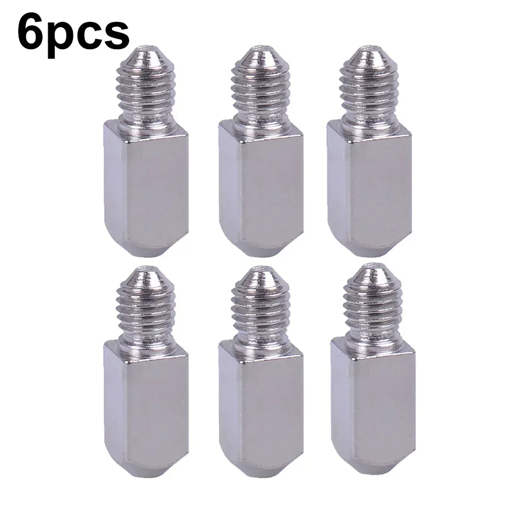 2/4/6pcs Square Metal Drive Pin Stud Mixer Parts For Oster 6628 6632 Rubber Connectors Shaft Juicer Conversion Head Replacement