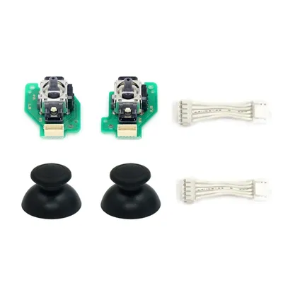 1 Set L R Analog 3D Joystick Sensor Module Kit for Wii U WiiU Gamepad Controller 896C